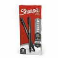 Newell Brands Sharpie Pen, Permanent, Fine Point, Black, 12PK SAN1742663